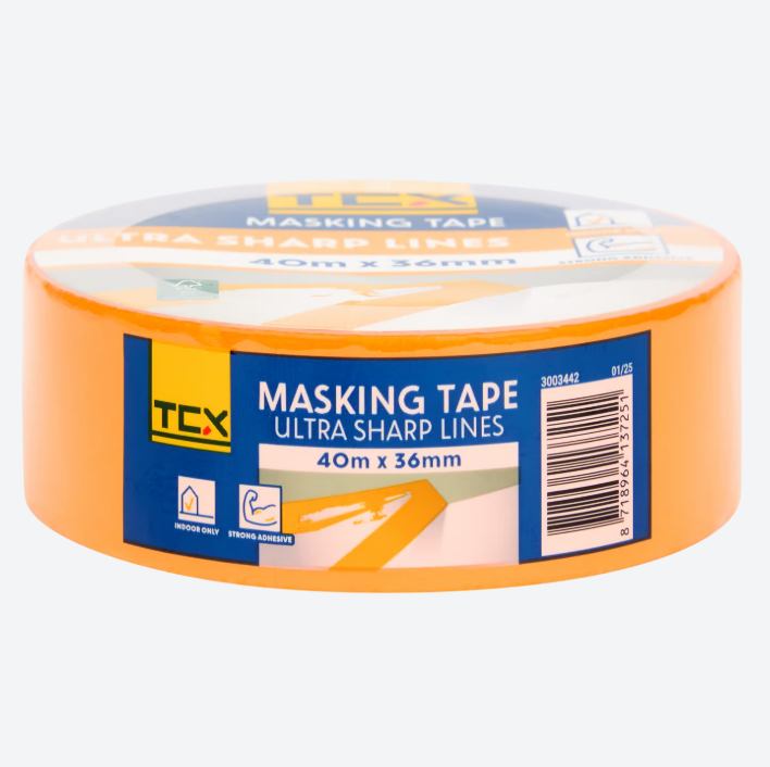 TCX afplaktape 40mm x 36mm
