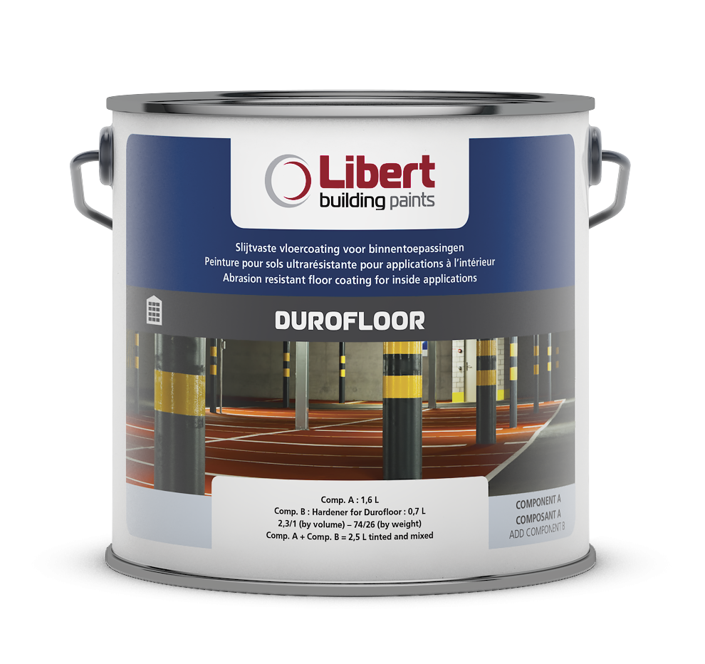 DUROFLOOR – Polyurethaan Vloercoating (2K) 10L lichte kleuren