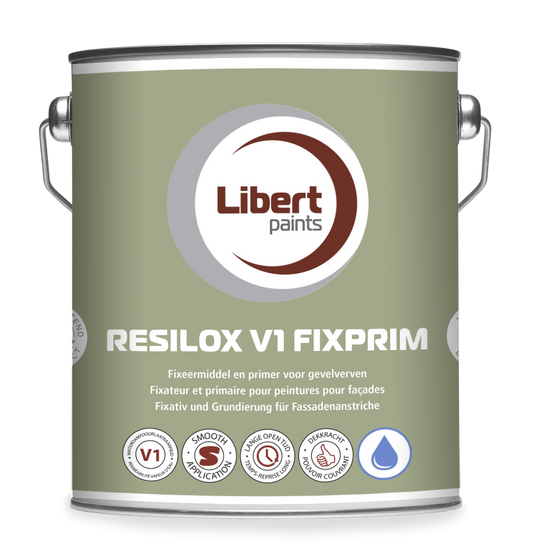 Resilox V1 Fixprim 10L – Fixeermiddel & Primer voor Gevels (Watergedragen)